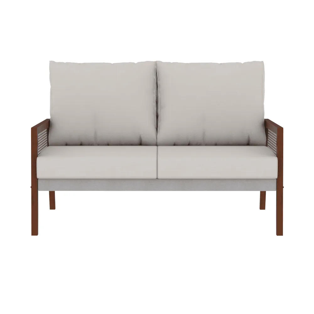 Huxley Fabric Wooden Frame Sofa