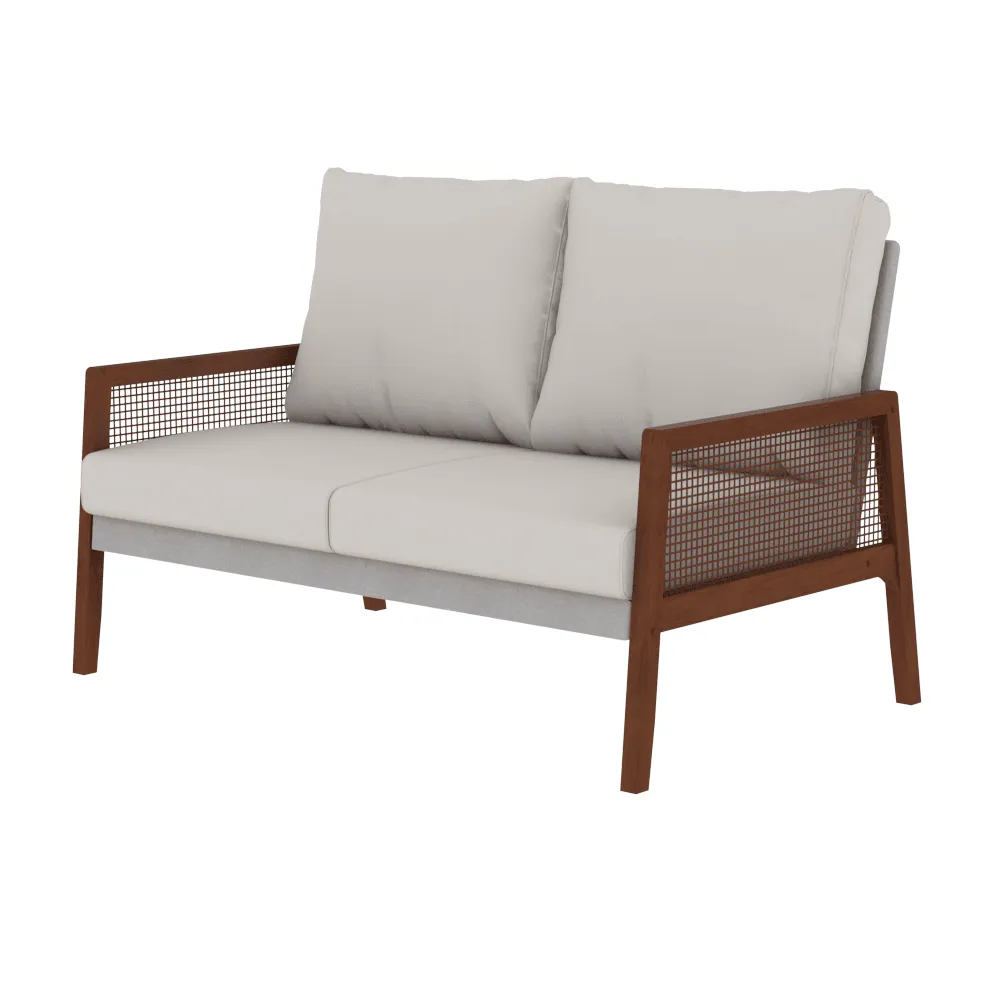 Huxley Fabric Wooden Frame Sofa