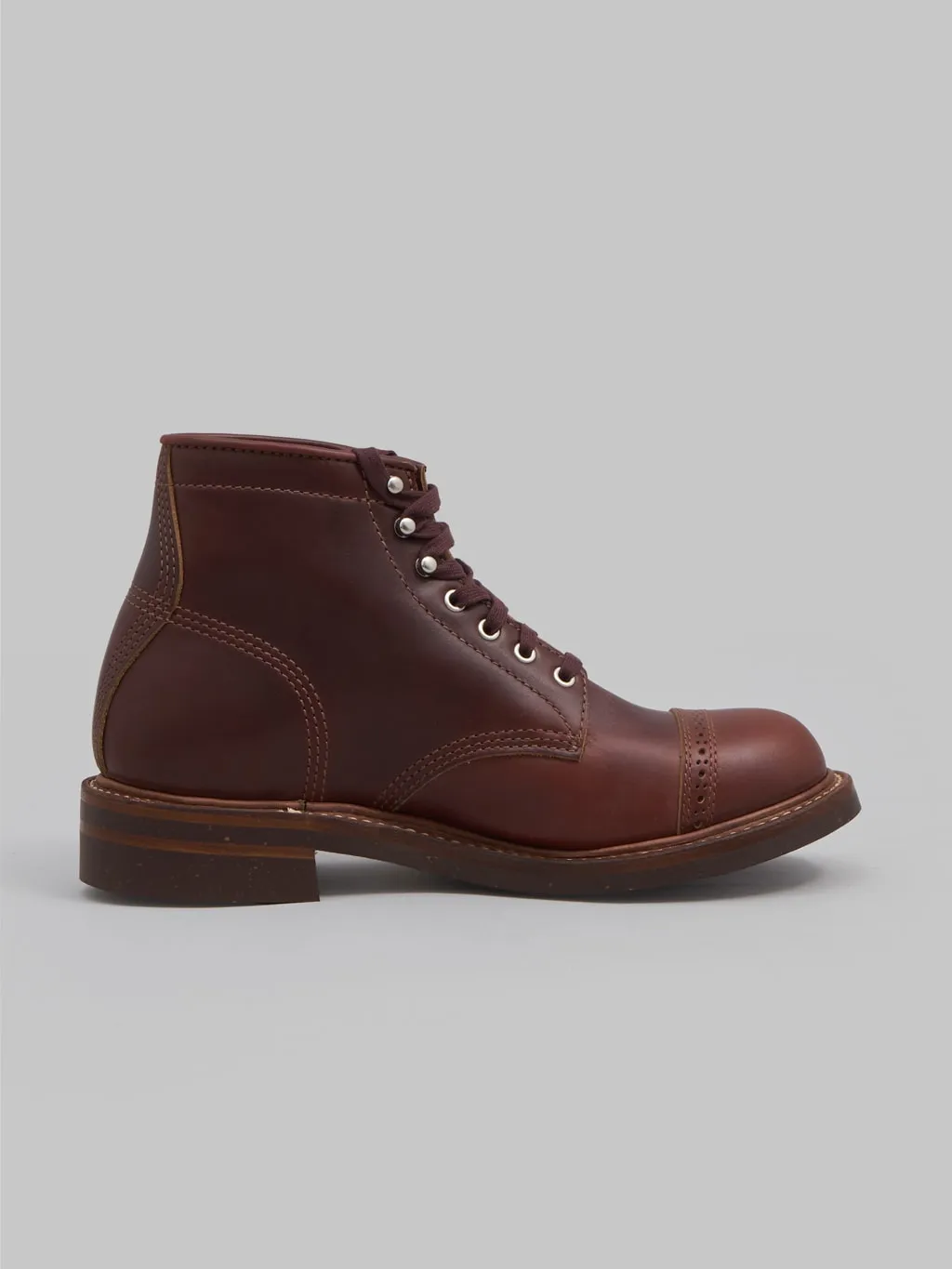 John Lofgren Combat Boots Horween Leather CXL Timber