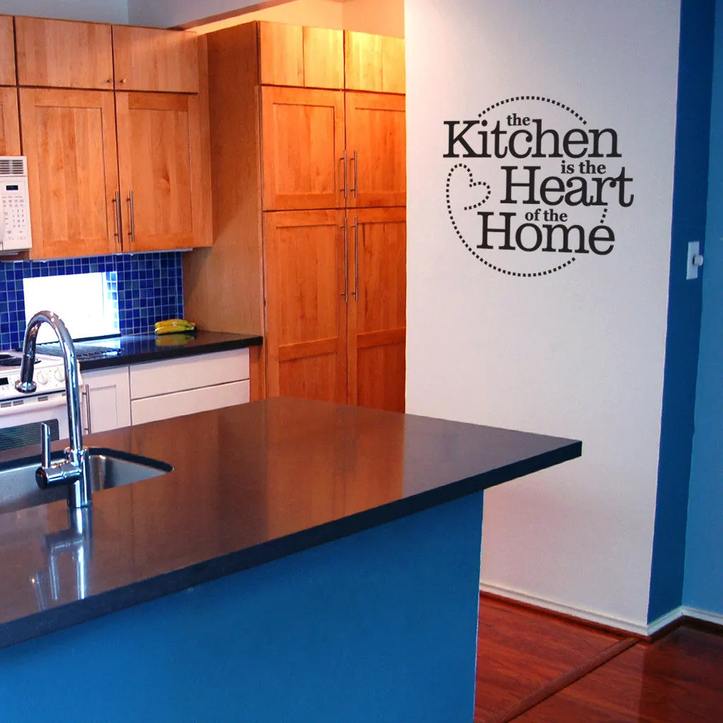 Kitchen is the Heart of the Home (Round)