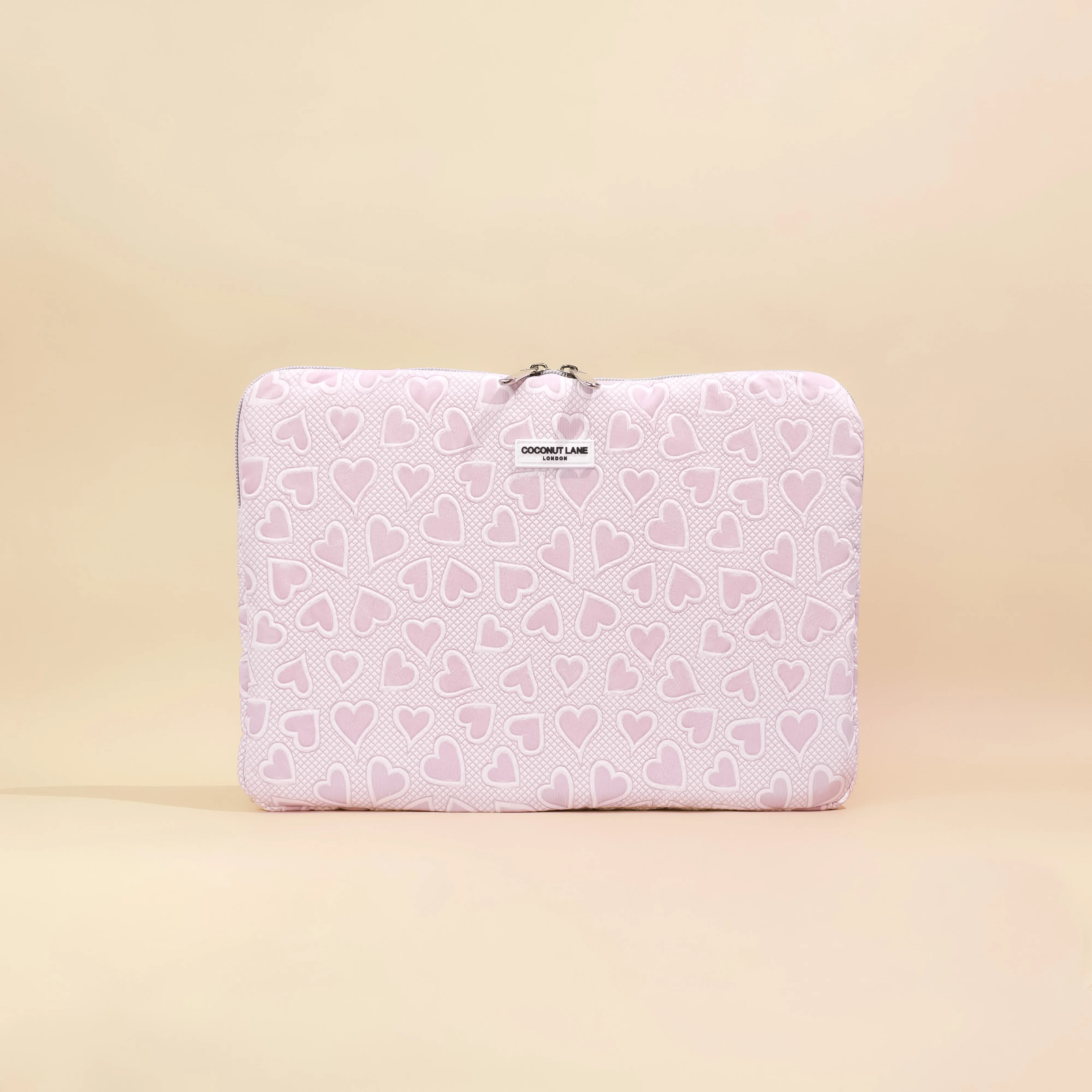 Lilac Hearts Laptop Sleeve