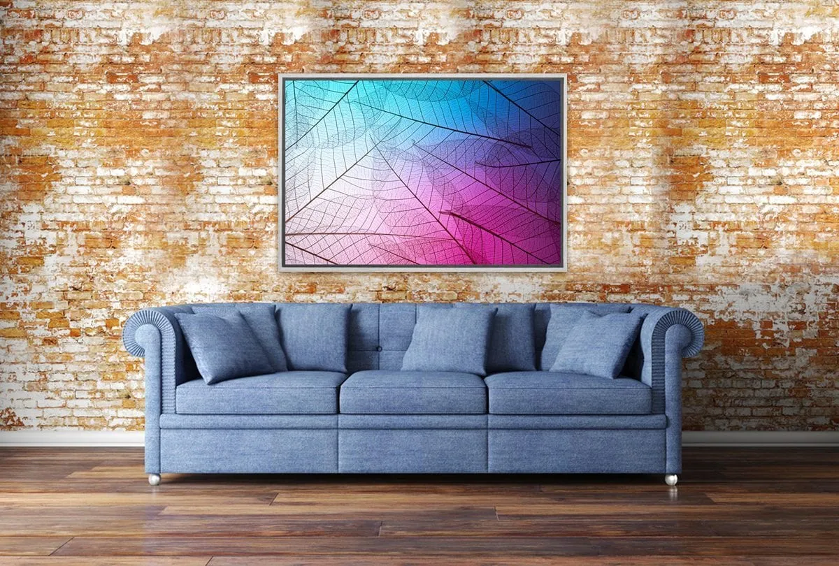 Luminous Leaves | Canvas Art Print