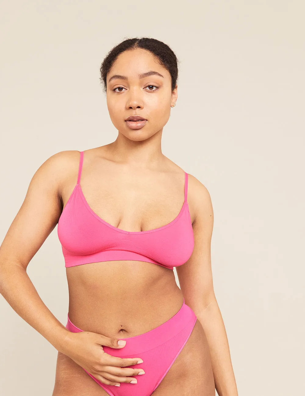 LYOLYTE® Triangle Bralette - McGrath Pink