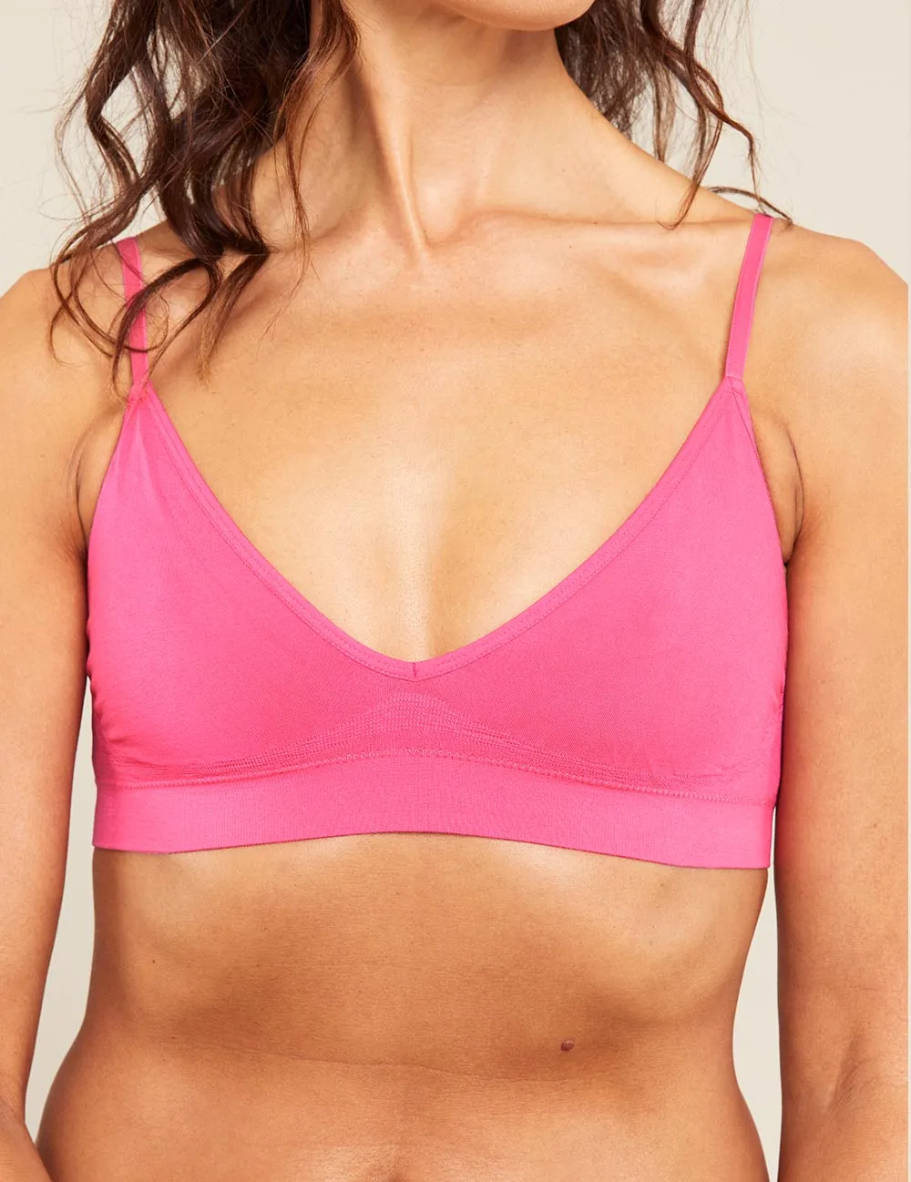 LYOLYTE® Triangle Bralette - McGrath Pink