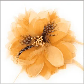 Men's Fashion Lapel Flower- Flower1 Orange