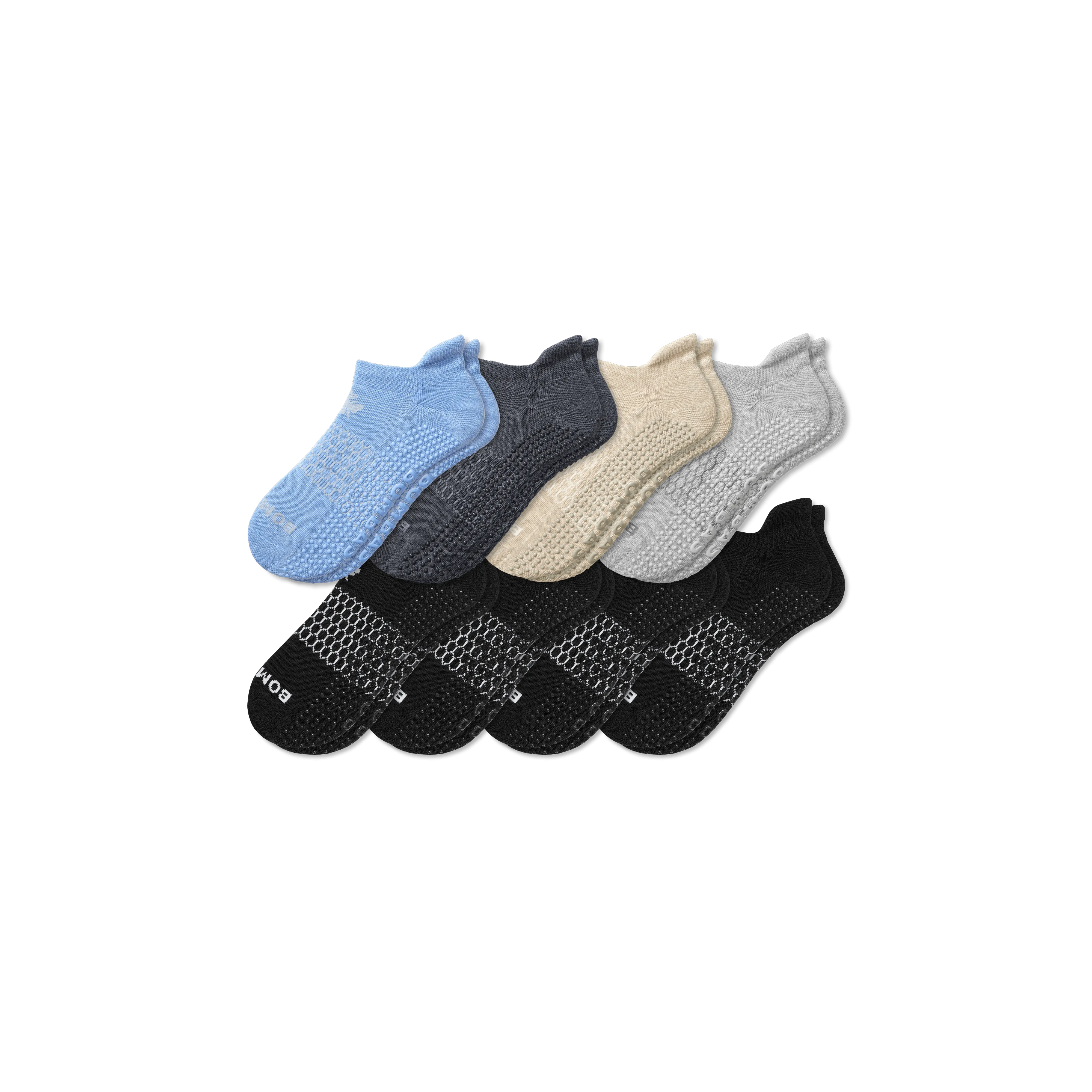 Men's Gripper Ankle Sock 8-Pack