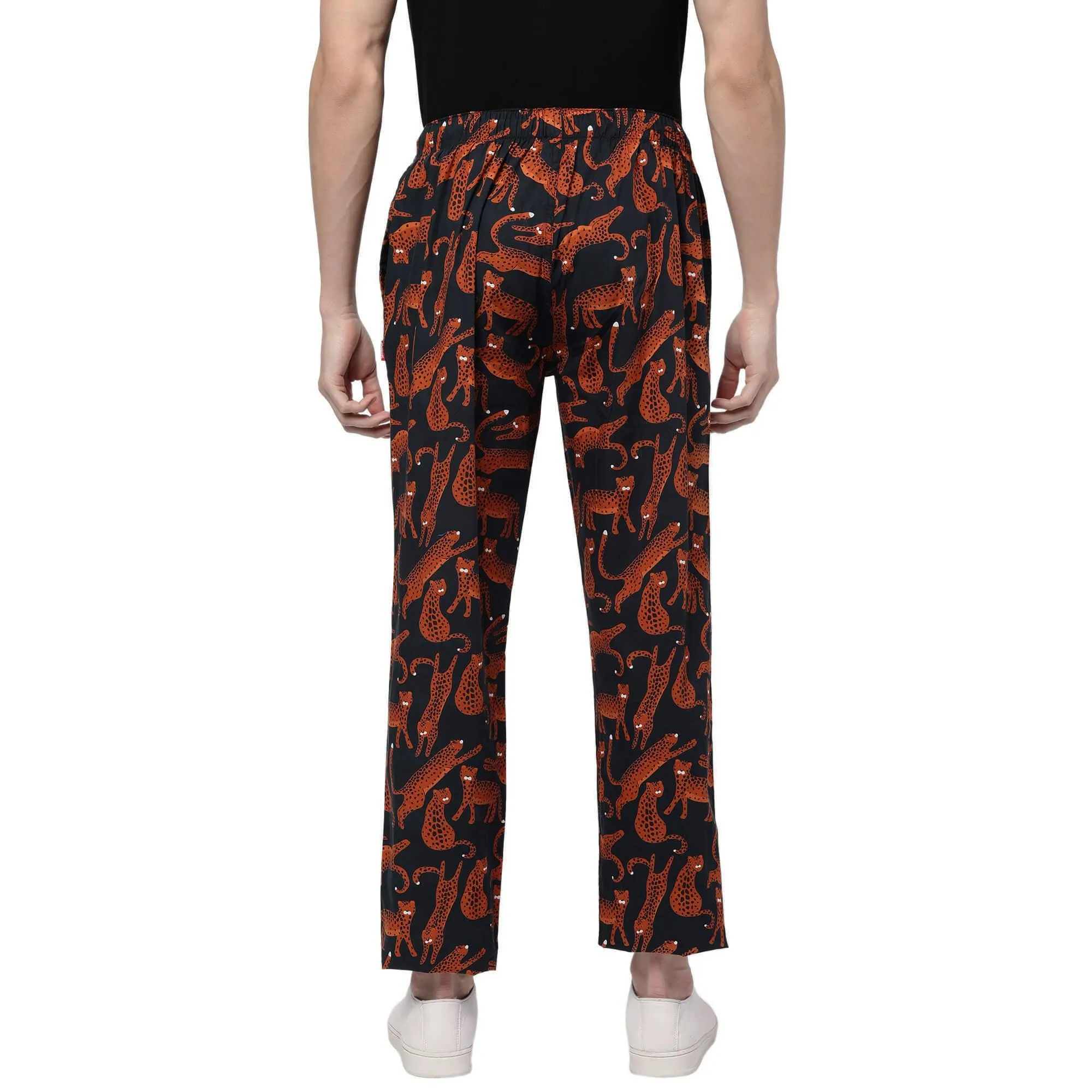 Midnight Leopards Pyjamas For Men