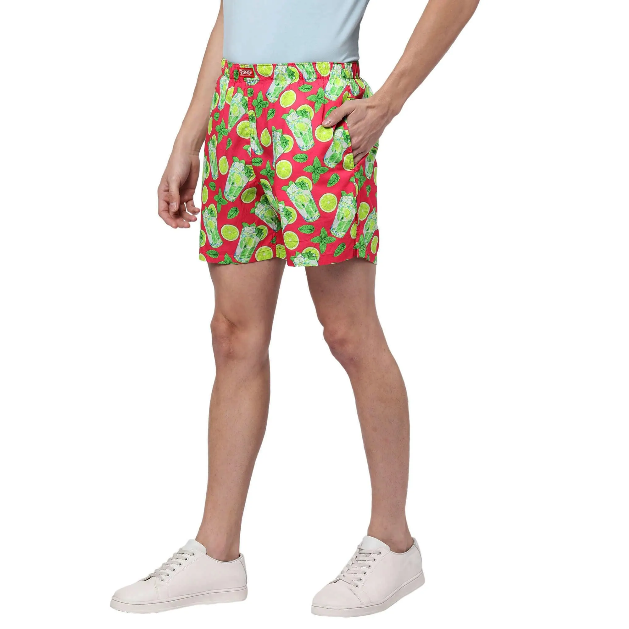 Mojito Cocktails Boxer Shorts For Men