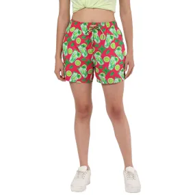 Mojito Cocktails Boxer Shorts For Women