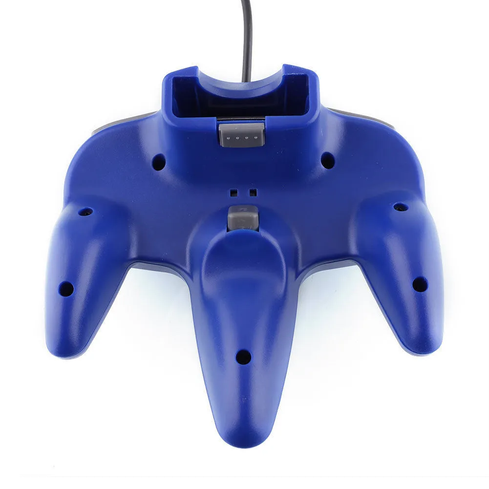 N64 Blue Long Handle Game Controller Control Remote Pad Joystick Fit for Nintendo 64 System