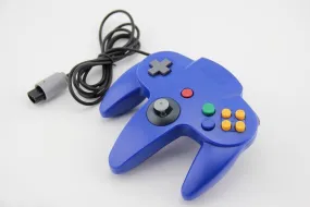 N64 Blue Long Handle Game Controller Control Remote Pad Joystick Fit for Nintendo 64 System