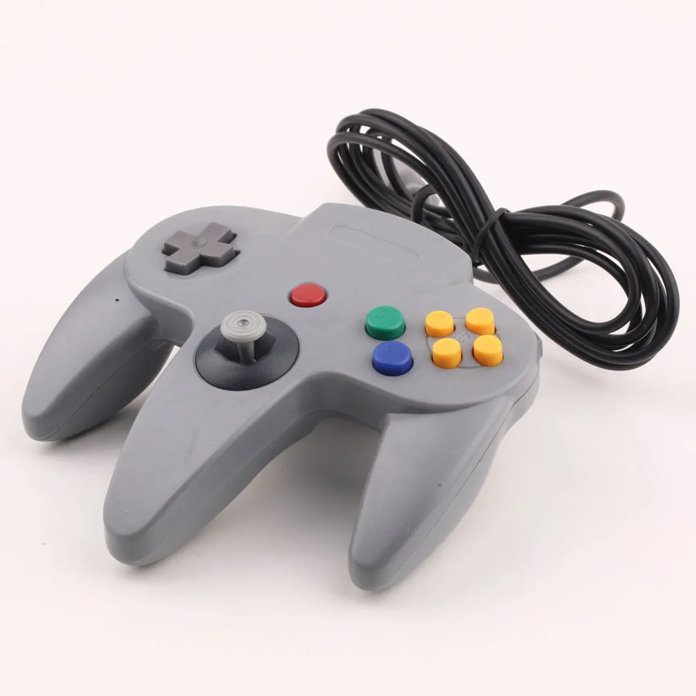 N64 Blue Long Handle Game Controller Control Remote Pad Joystick Fit for Nintendo 64 System