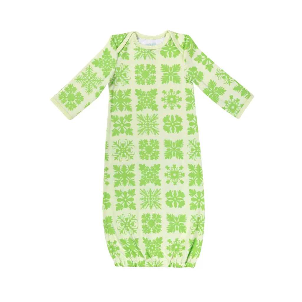 Napuanani in Pakalana Bamboo Layette Gown