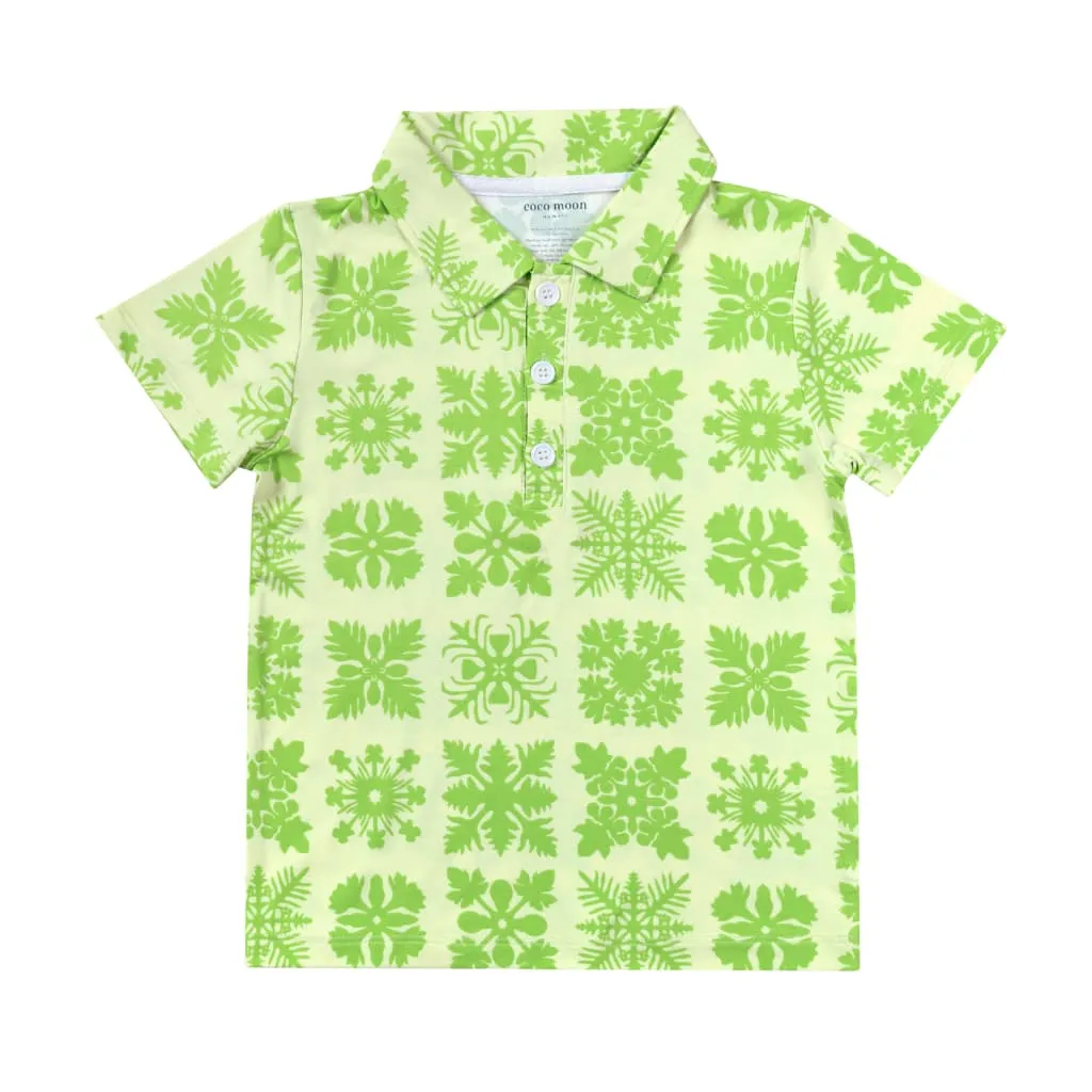 Napuanani in Pakalana Bamboo Polo Shirt