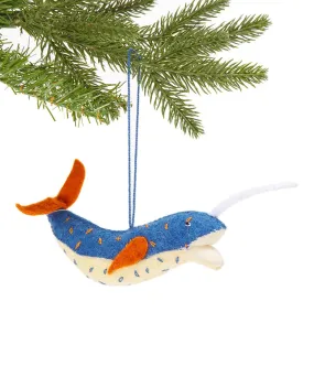 Narwhal Ornament