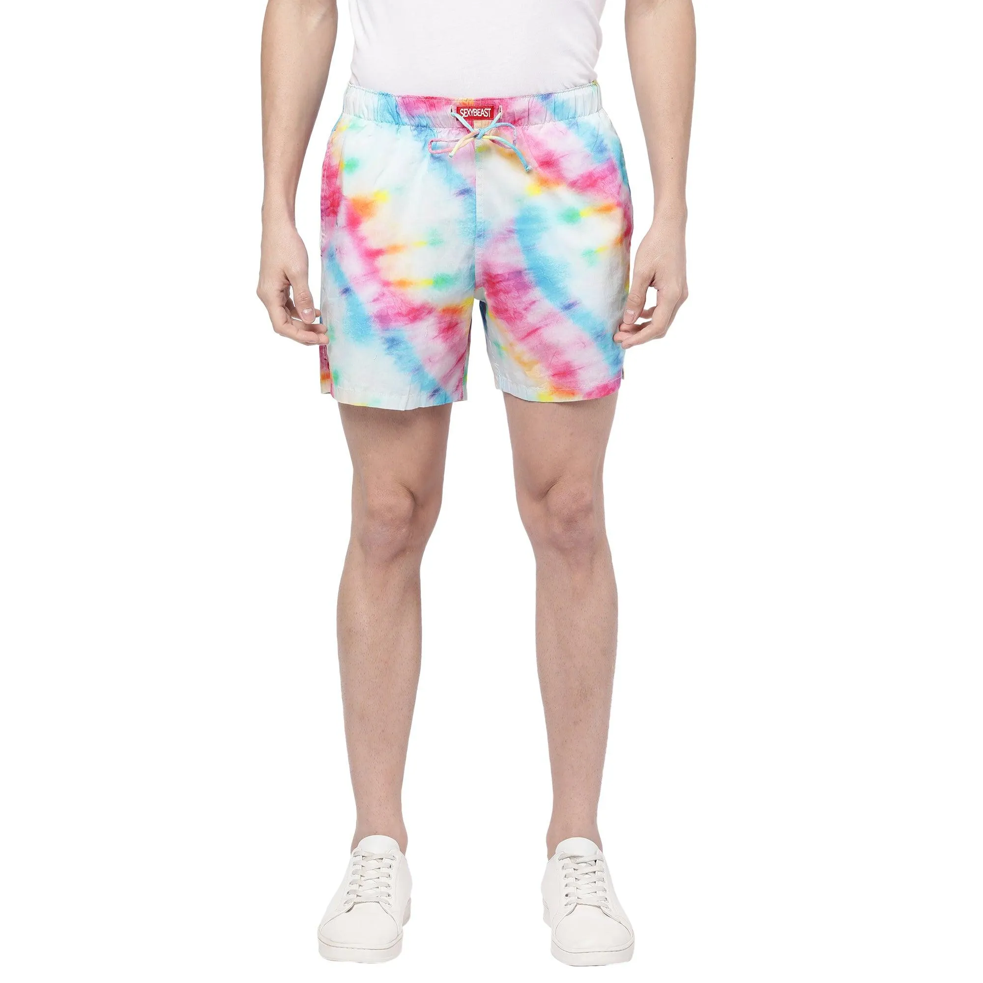 New York Tie Dye Boxer Shorts For Men