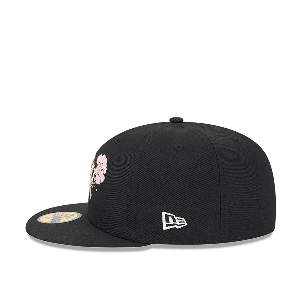 NY Yankees 'Dotted Floral' 'Black'