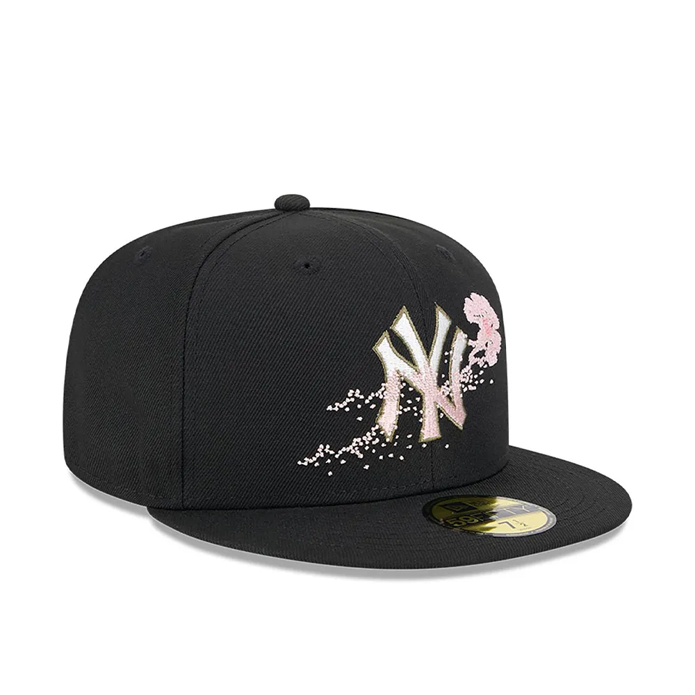 NY Yankees 'Dotted Floral' 'Black'