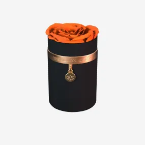 One in a Million™ Round Black Box | Charm Edition | Orange Rose