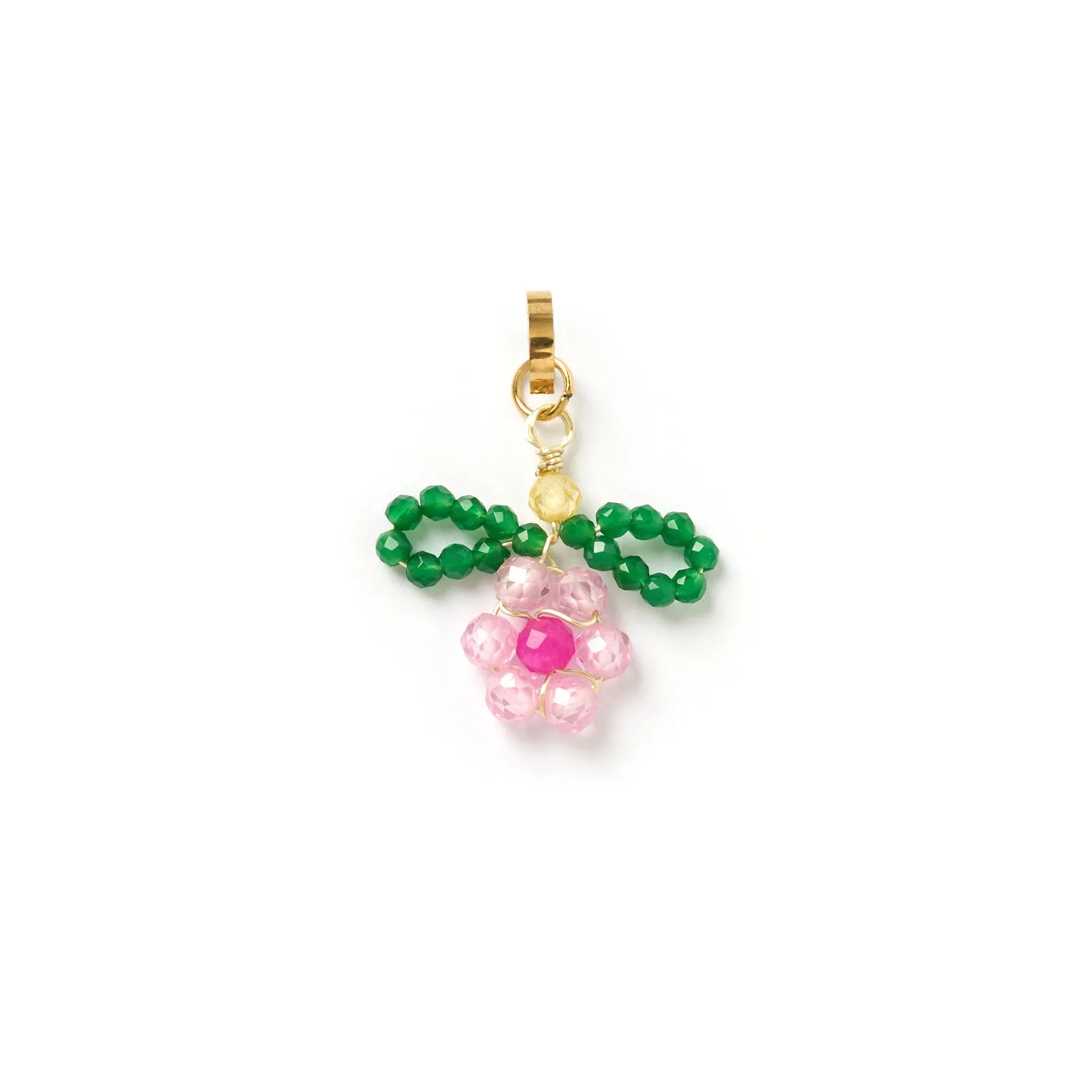 Peony Flower Charm