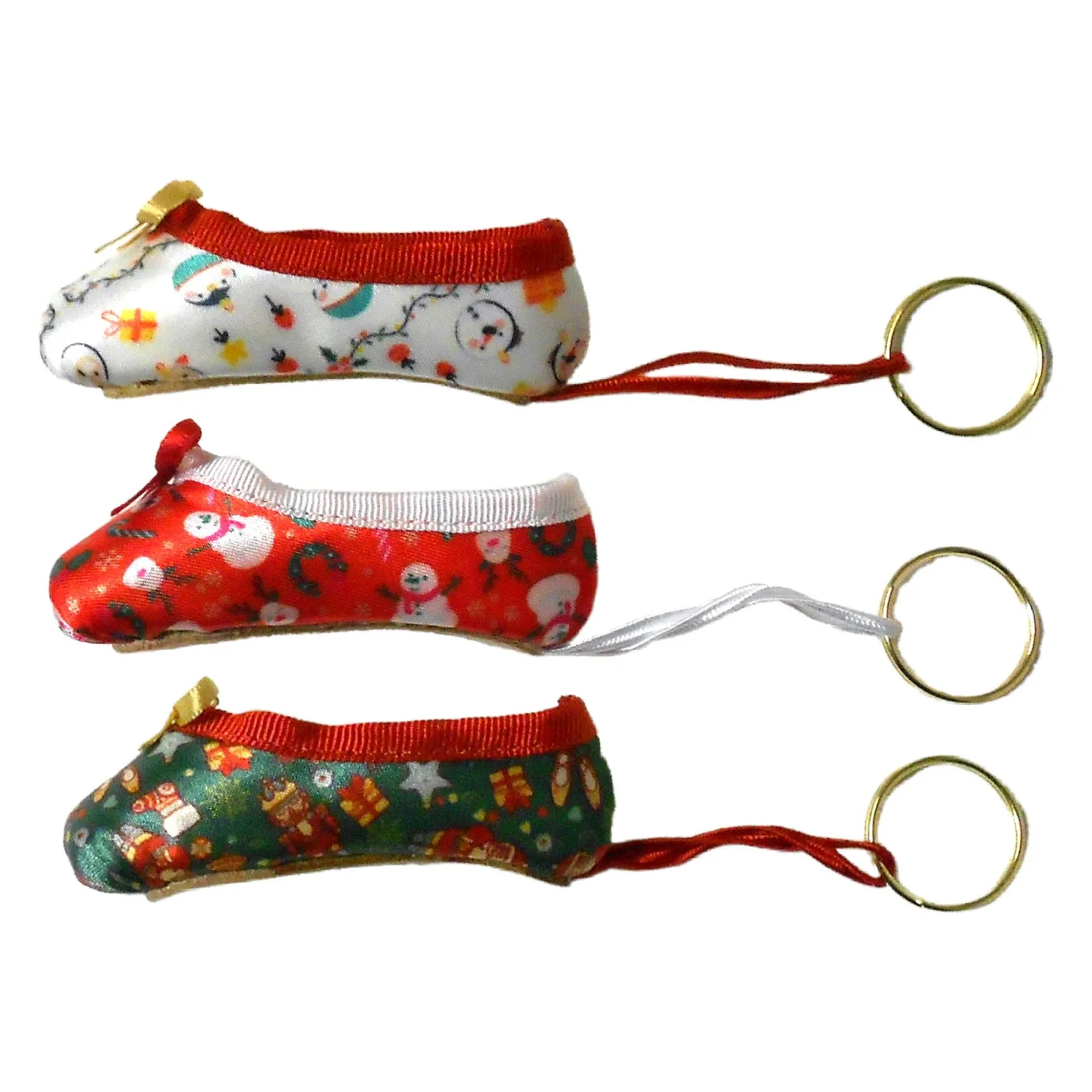 Pillows for Pointes Holiday Mini Pointe Shoe Keychain