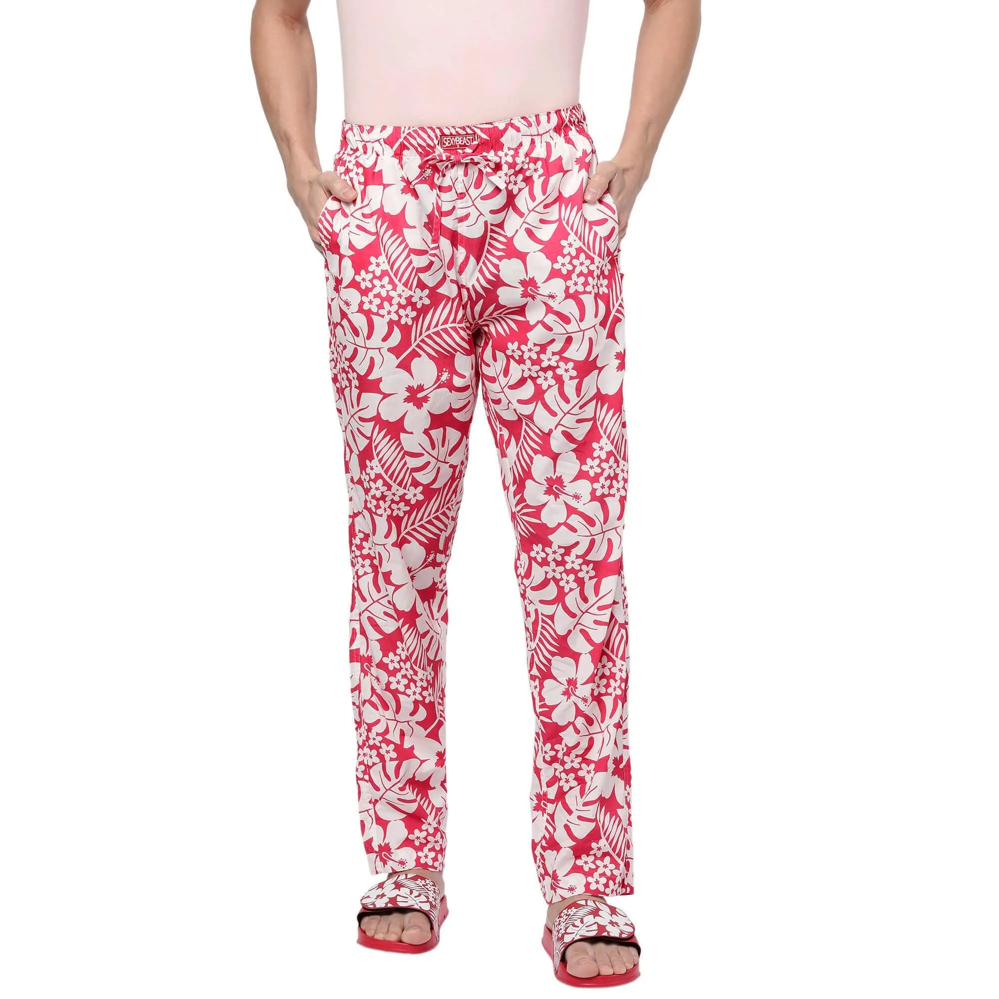 Pink  Hawaii Pyjamas For Men