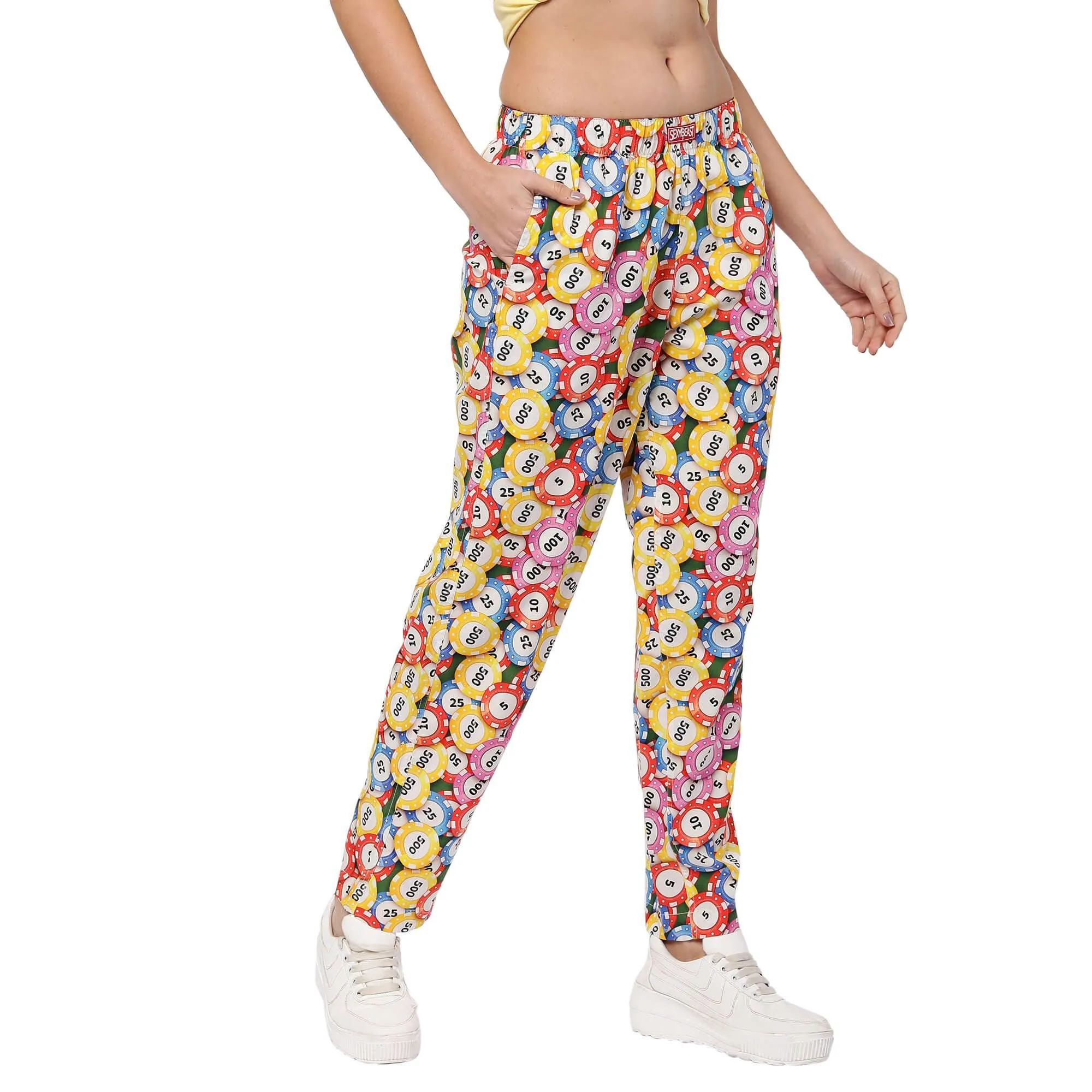 Poker Chips Pyjamas For Women