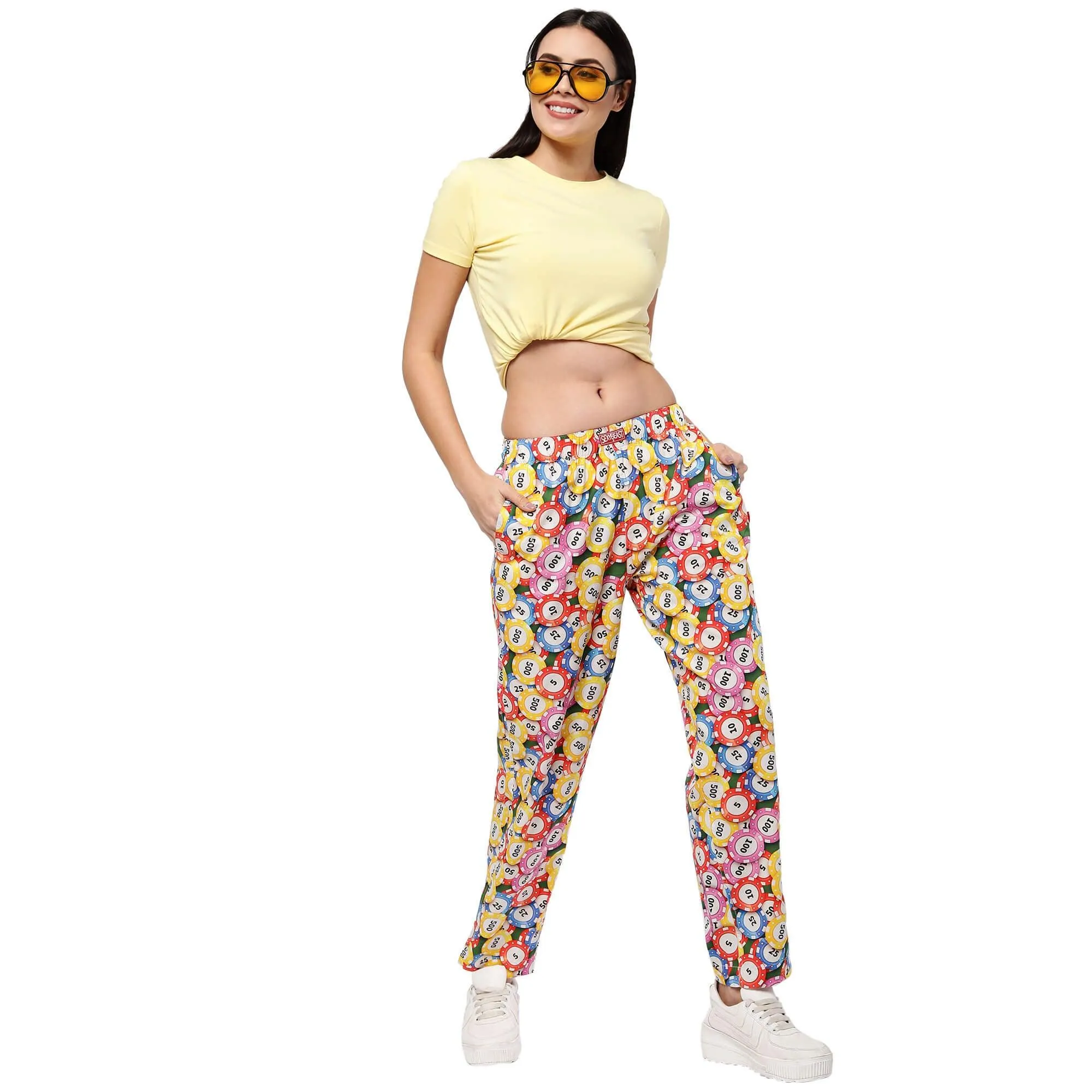 Poker Chips Pyjamas For Women