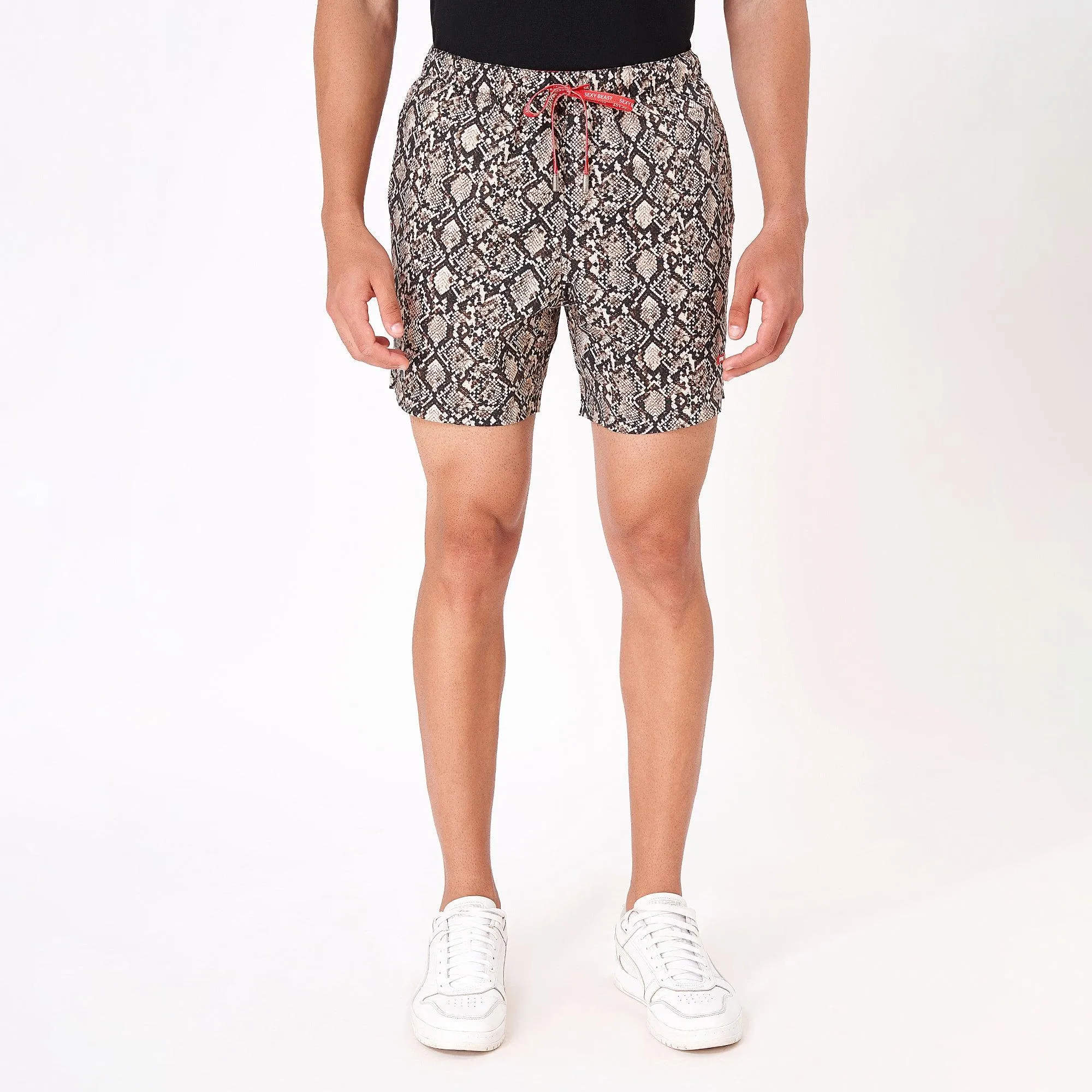 Python Skin Boxer Shorts For Men