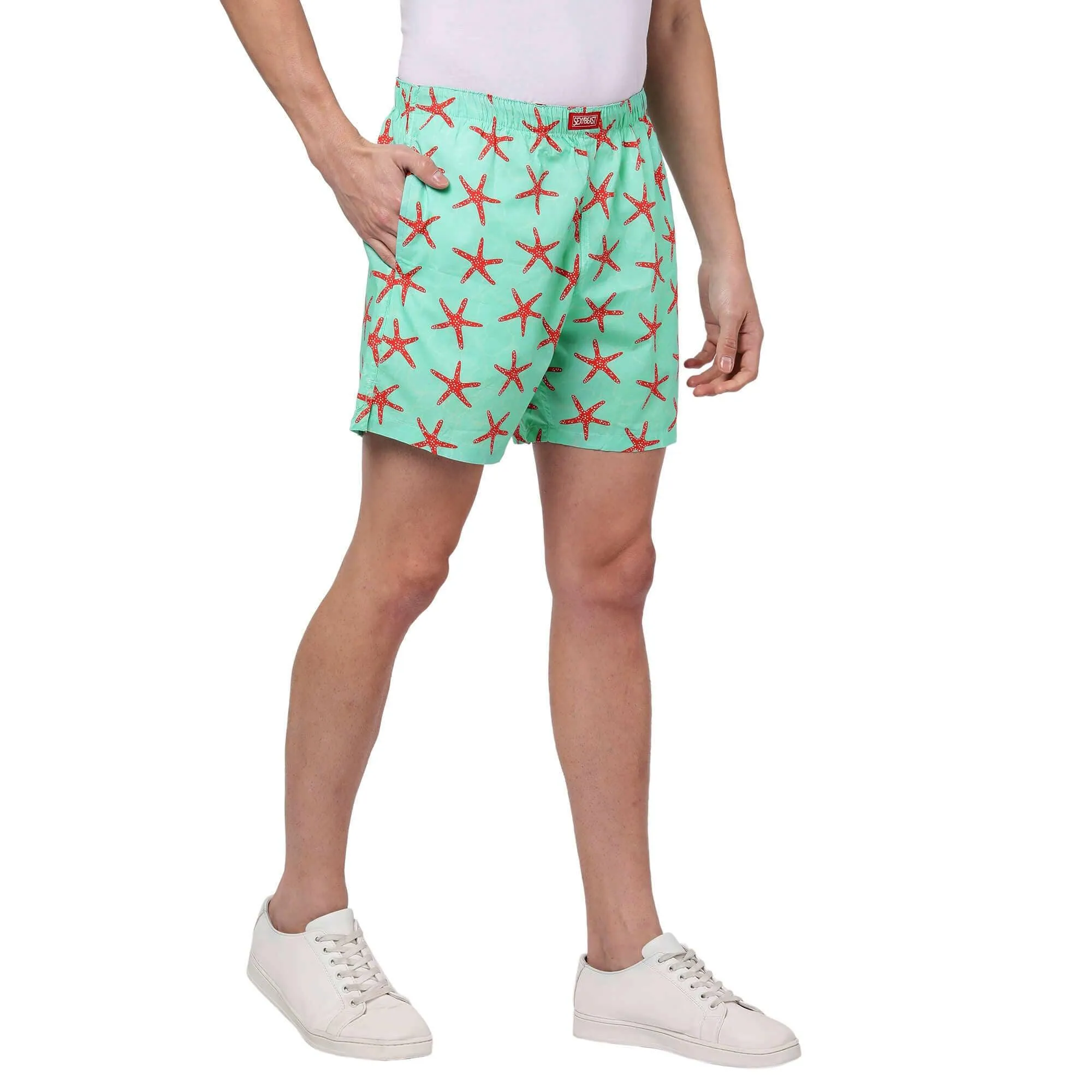 Starfish Boxer Shorts For Men