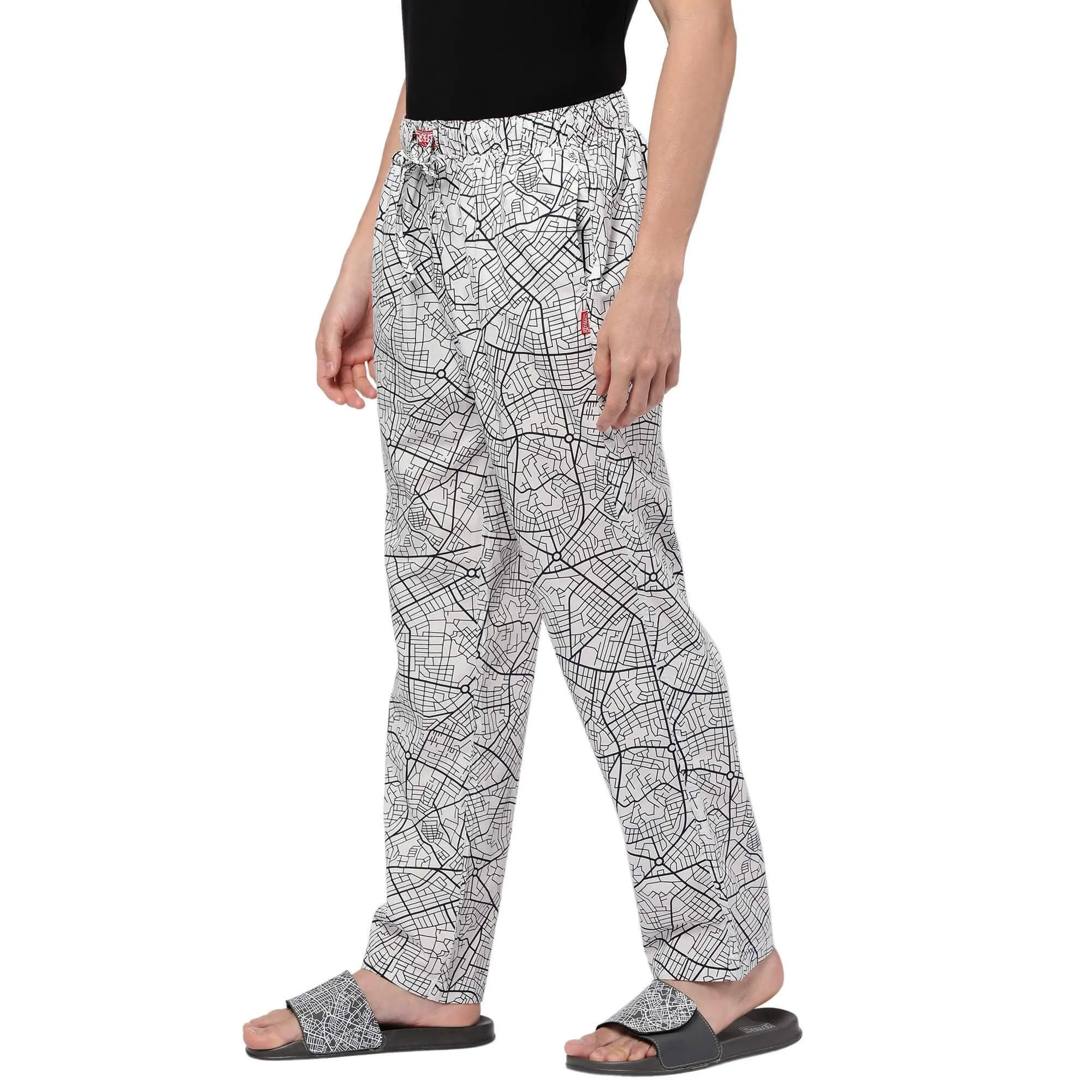 Street Map Pyjamas For Men