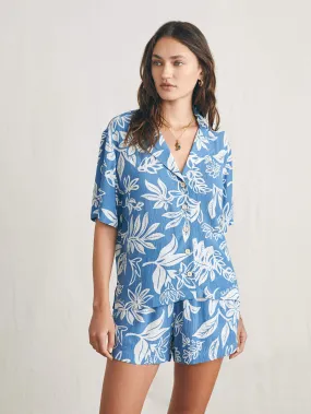 Surfrider Cabana Camp Shirt - Surfrider Blossom