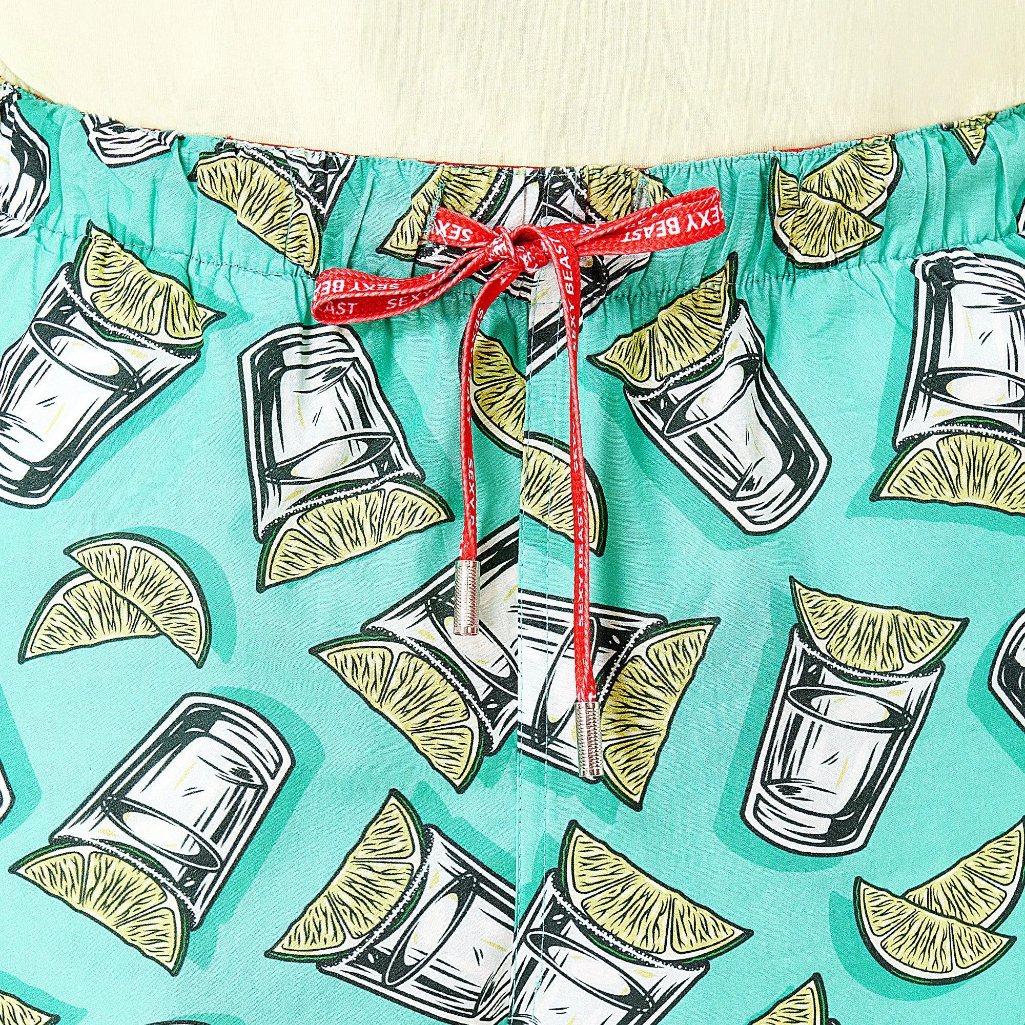 Tequila Shots Boxer Shorts For Men