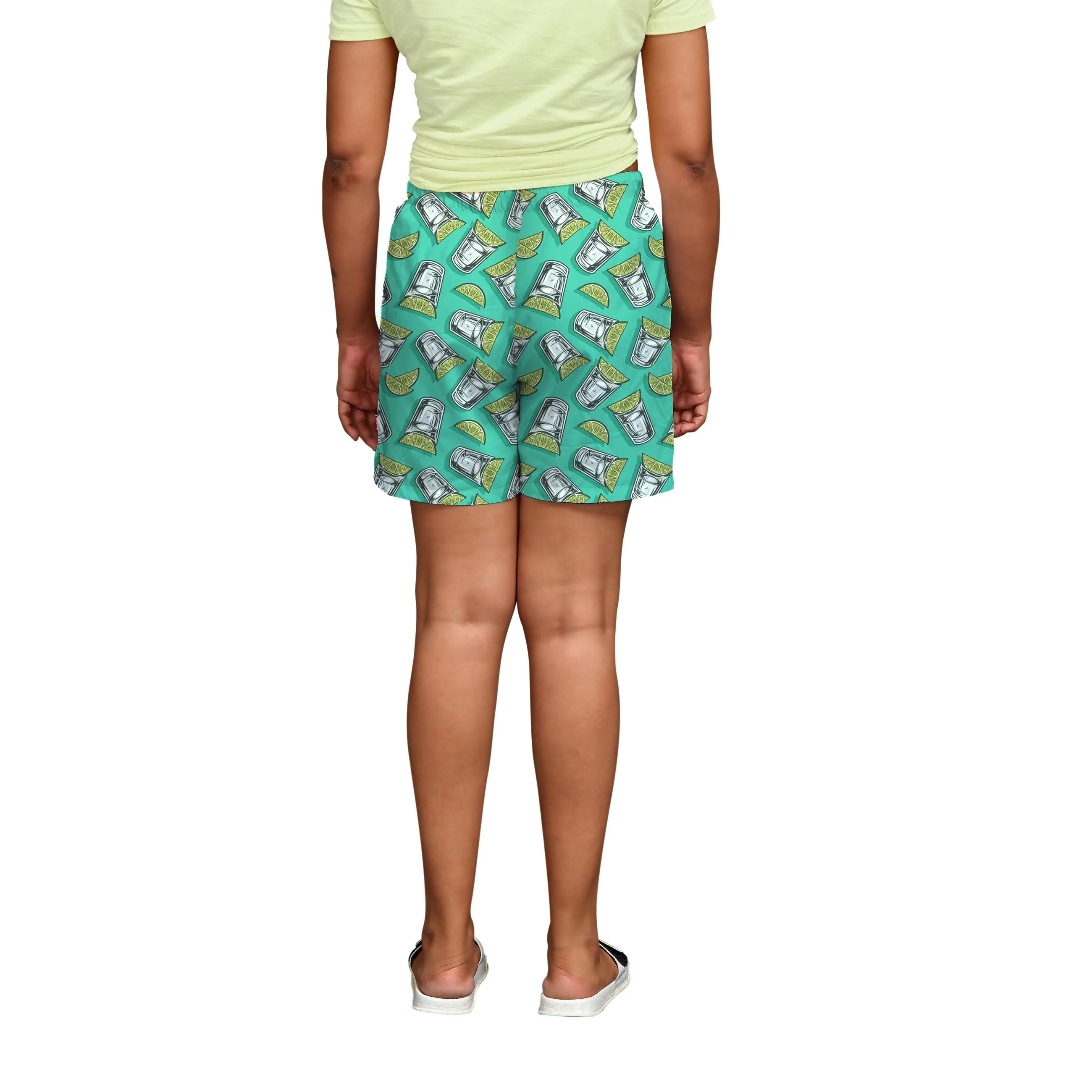 Tequila Shots Boxer Shorts For Women