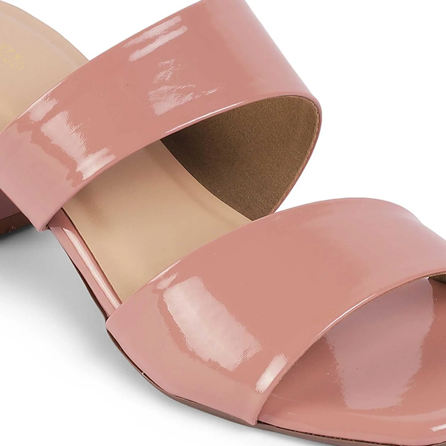 Tresmode Sania Pink Women's Dress Block Heel Sandals