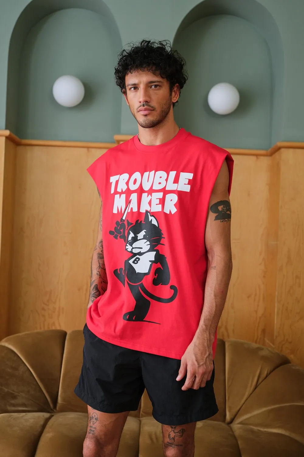 Trouble Maker Vest Tank