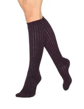 Tuck Stitch Knee Sock