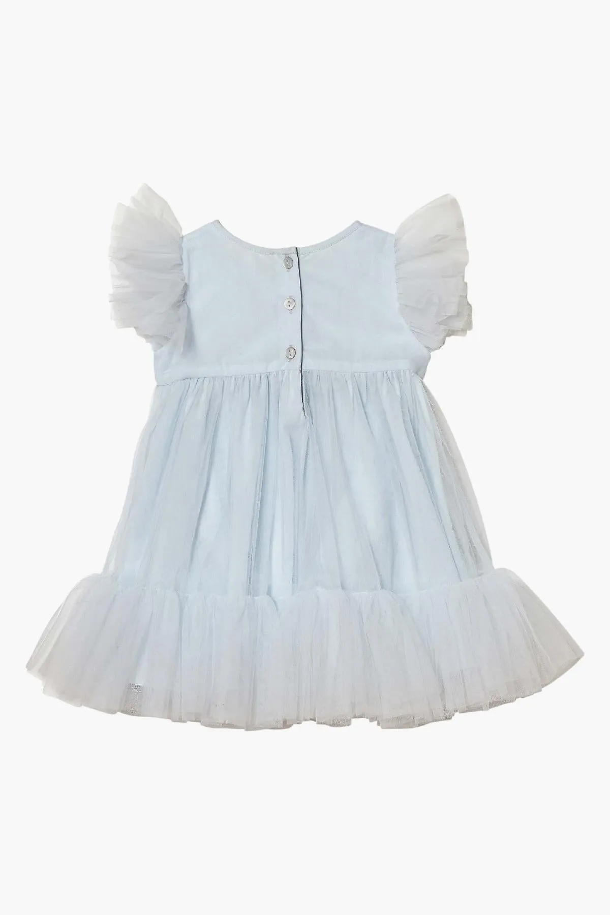 Tutu Du Monde Baby Girls Dress Silver Sky Tulle