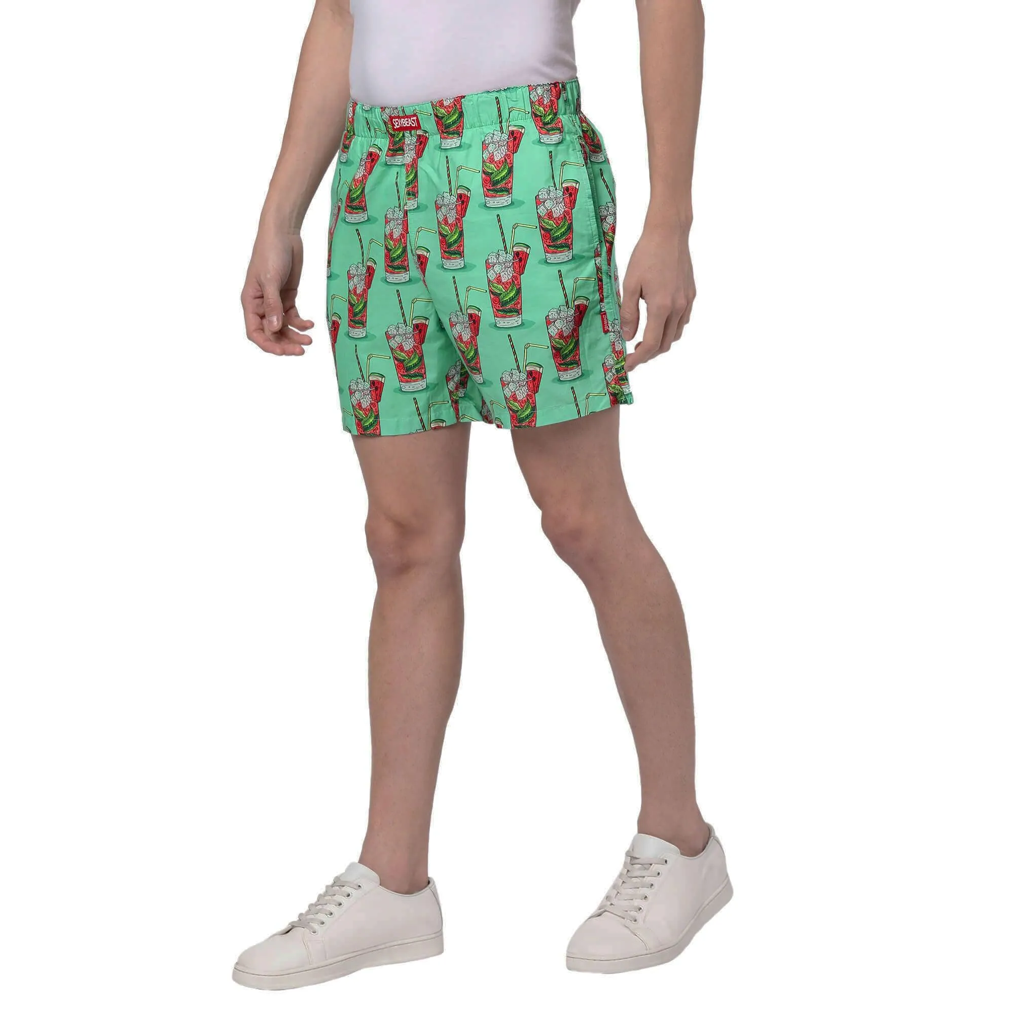 Watermelon Cocktails Boxer Shorts For Men