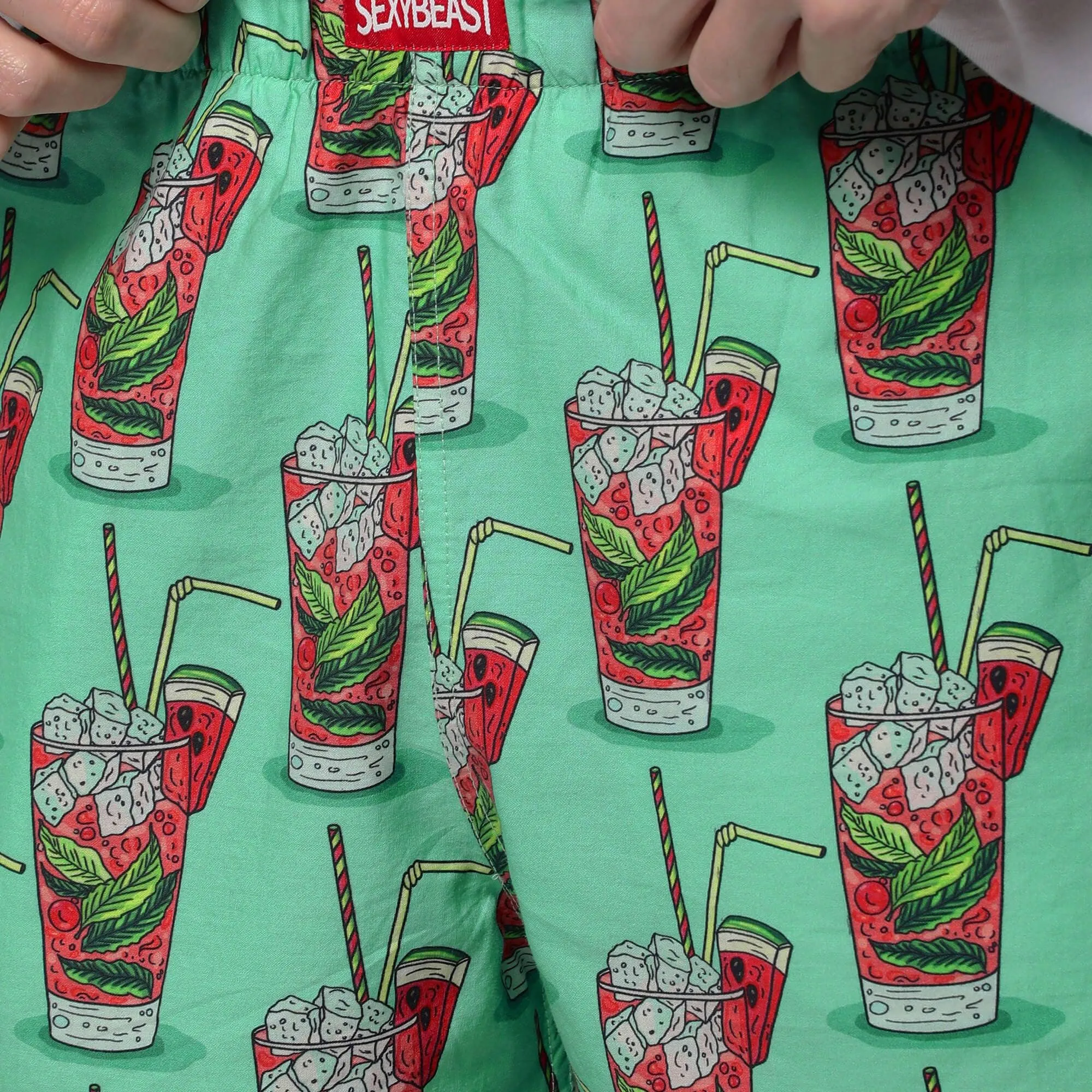 Watermelon Cocktails Boxer Shorts For Men