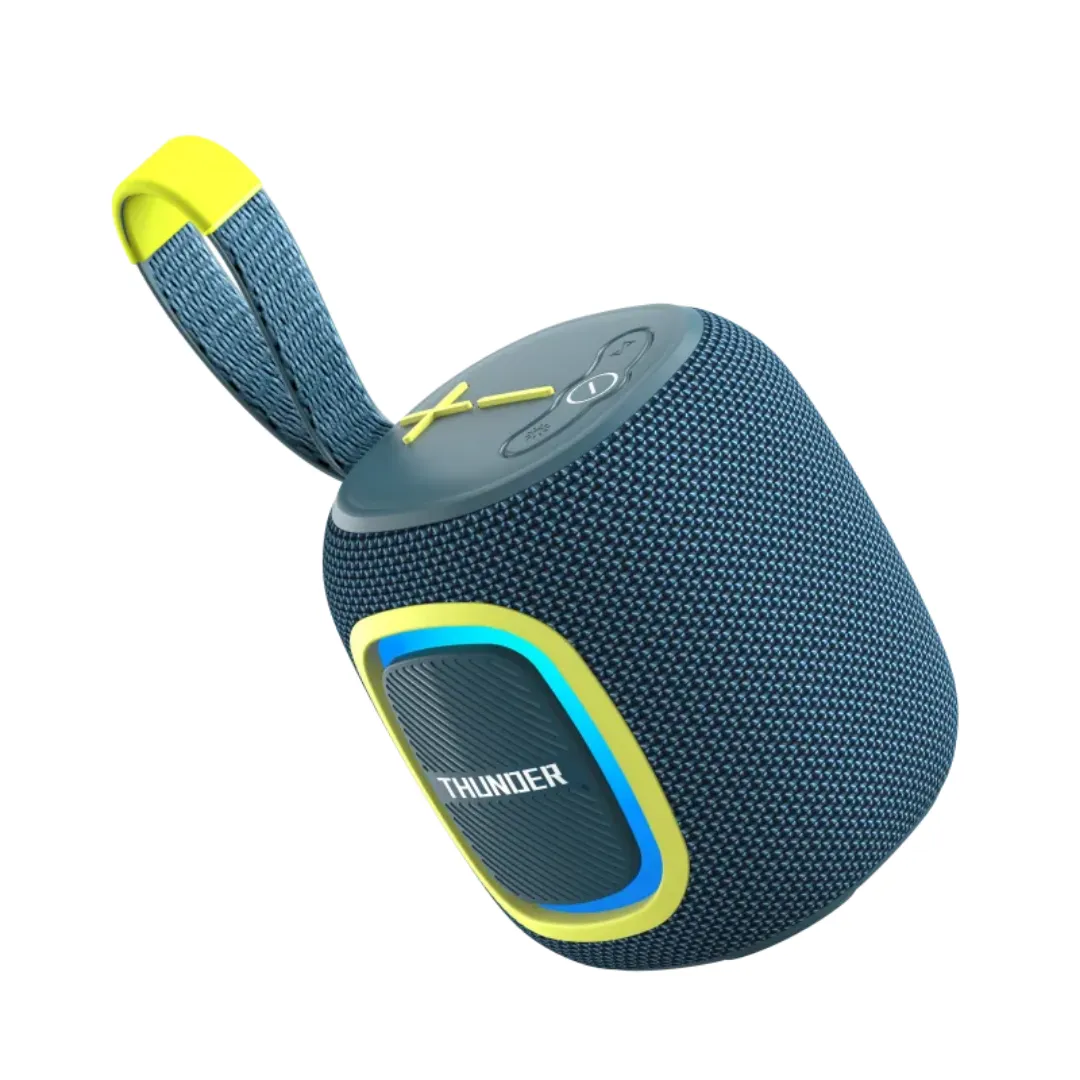 WiWU Thunder Speaker P25 Wireless Bluetooth Stereo sound Portable mobile Speaker-Blue